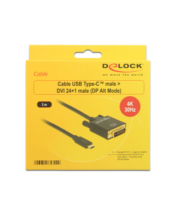 Delock Type-C DVI 3m (85322)