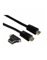 Hama HDMI-Kabel przyłączeniowy złącze męskie HDMI, złącze męskie mini HDMI, złą (7249742421) - nr 1