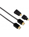 Hama HDMI-Kabel przyłączeniowy złącze męskie HDMI, złącze męskie mini HDMI, złą (7249742421) - nr 7