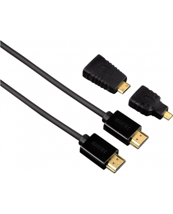 Hama HDMI-Kabel przyłączeniowy złącze męskie HDMI, złącze męskie mini HDMI, złą (7249742421)