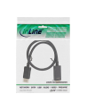 InLine Kabel InLine InLine Kabel adapter HDMI - DP (DisplayPort) z konwerterem - obługa 4K/60Hz - czarny - 0.3m (17187I) - nr 5