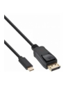 InLine Adapter USB InLine InLine Adapter USB - DP - USB Typ C męski na DisplayPort męski (DP Alt Mode) 4K2K - czarny - 3m (64123) - nr 1