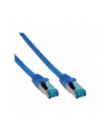 InLine Kabel instalacyjny S/FTP PiMF Cat.6A halogen free 500MHz niebieski 100m (76899B) - nr 1
