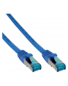 InLine Kabel instalacyjny S/FTP PiMF Cat.6A halogen free 500MHz niebieski 100m (76899B) - nr 3