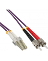 InLine Patchcord światłowodowy LC/ST 50/125µm OM4 25m (88518P) - nr 9