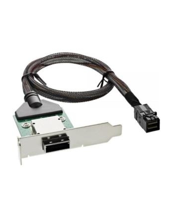 InLine SAS HD Low Profile Adapter Bracket zewn. SFF-8088 - wewn. SFF-8643 0.5m (27656A)