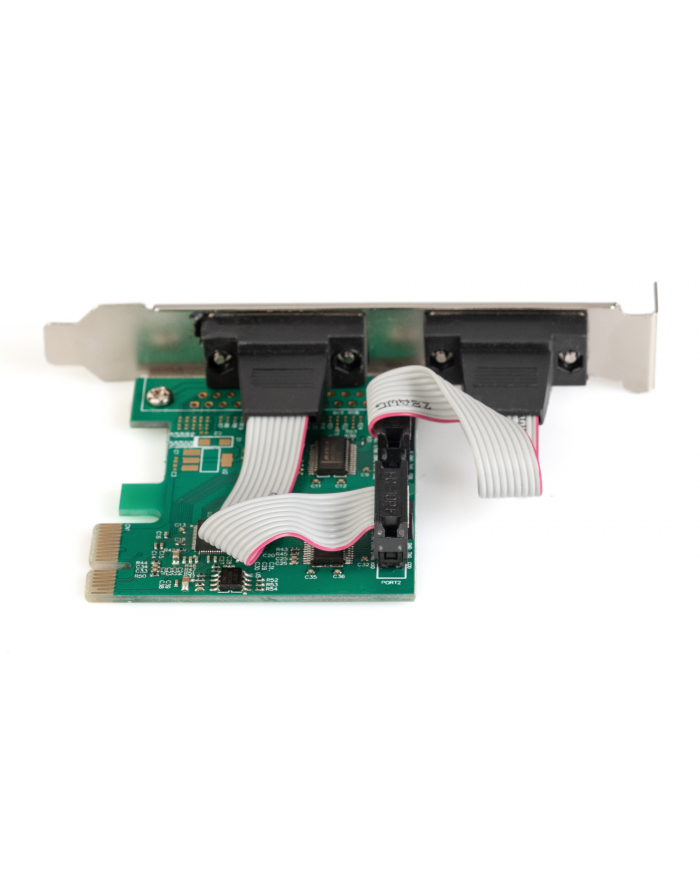 Digitus Kontroler Pci Express 2Xserial Db9 Com Rs232 (Ds-3-1) główny