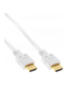 Kabel InLine InLine High Speed HDMI + Ethernet męski na męski - pozłacany - biały - 7,5m - obsługuje wideo 4K - nr 3