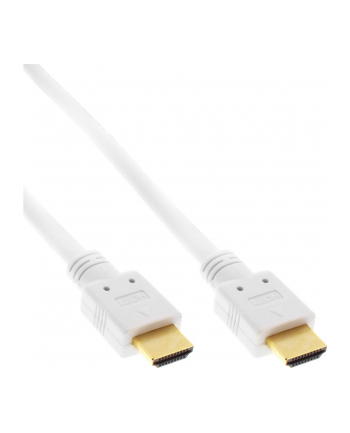 Inline Kabel HDMI Ethernet M biały 10m (17510W)