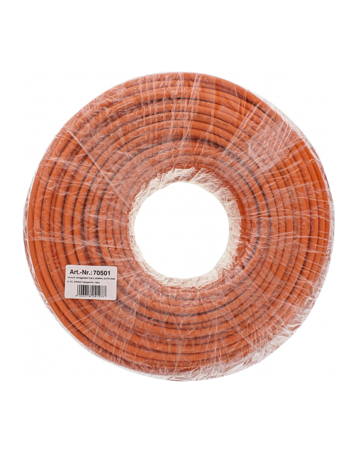 INLINE PRZEWÓD   SOLIDNY KABEL INSTALACYJNY 250MHZ S / STP KAT.6 CU AWG23 BEZHALOGENOWY 50M 70550 główny