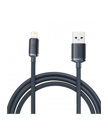 Baseus Kabel Usb Lightning Crystal Shine 2 m Czarny nr 1