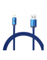 BASEUS Crystal Kabel Lightning do iPhone 2,4A 1,2m - niebieski - nr 7
