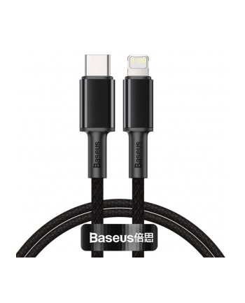 BASEUS USB-C do Lightning PD 20W 1m czarny