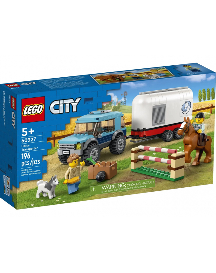 LEGO City 60327 Przyczepa do przewozu koni główny