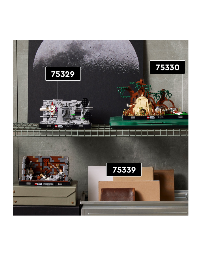 LEGO Star Wars 75339 Diorama: Zgniatarka odpadów na Gwieździe Śmierci główny