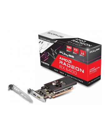 sapphire technology Karta graficzna Radeon RX 6400 PULSE GAMING 4GB GDDR6 64bit DP/HDMI