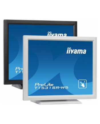 iiyama Monitor 15 cali T1531SR-W5 TN,RESISTIVE,HDMI,DP,VGA,głośniki,IP54