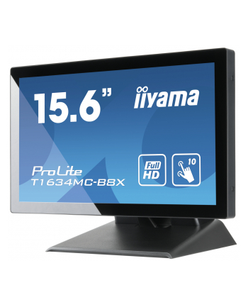 iiyama Monitor 15,6 cala T1634MC-B8X IPS,poj.10pkt.450cd,IP65,7H,HDMI,DP