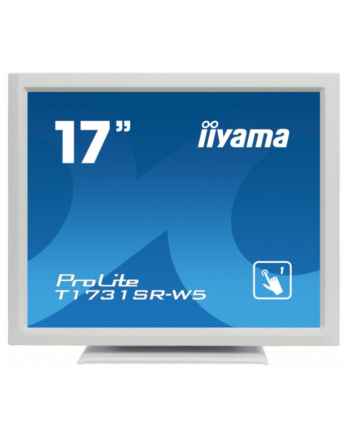 iiyama Monitor 17 cali T1731SR-W5 TN,RESISTIVE,IP54,głośnik,HDMI,DP,VGA główny