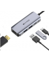 hyperdrive Hub Hyper HD 4-in-1 USB-C HUB, 4K HDMI, USB-C 100W PD, 2x USB-A - nr 6