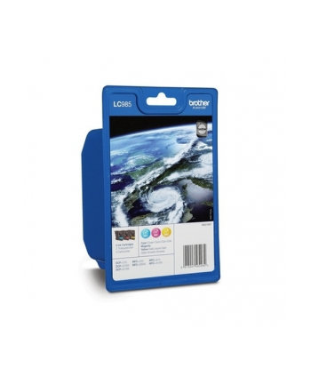Brother Lc-985Rbwbpdr C M Y Blister Ink Pack Sec-Tag