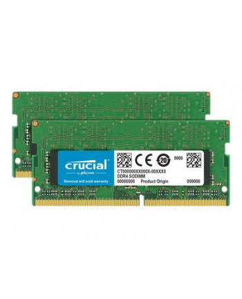 Crucial 32GB (2x16GB) SO-DIMM DDR4 2666MHz (CT2K16G4S266M)