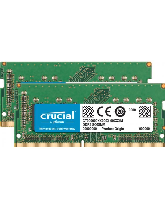 Crucial 32GB (2x16GB) SO-DIMM DDR4 2666MHz (CT2K16G4S266M) główny