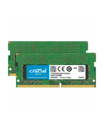 Crucial 16Gb Ddr4 2666 Mt S Kit 8Gbx2 Sodimm 260Pin For Mac (Ct2K8G4S266M)