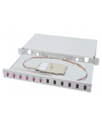 Digitus Professional Rozdzielacz światłowodu 6 Portów LC 1U (DN963304)