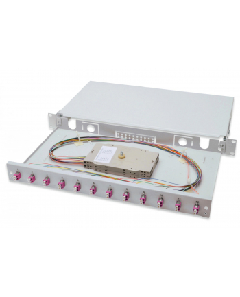 Digitus Professional Rozdzielacz światłowodu 12 Portów LC 1U (DN963314) nr 1