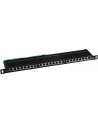 InLine Patch Panel CAT 6 24x RJ45 Czarny (76224B) - nr 2