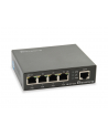 Levelone 5-Port Gigabit PoE Switch - 802.3at/af PoE - 4 PoE Outputs - 60W - Gigabit Ethernet (10/100/1000) - Power over Ethernet (GEP0523) - nr 1
