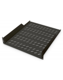 Digitus Półka do montażu stałego w szafach 483 mm Digitus DN-19-TRAY-2-55-SW (DN-19-TRAY-2-55-SW)
