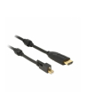 Delock miniDisplayPort na HDMI 2m Czarny 4K (83730) - nr 1