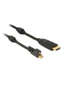 Delock miniDisplayPort na HDMI 2m Czarny 4K (83730) - nr 2