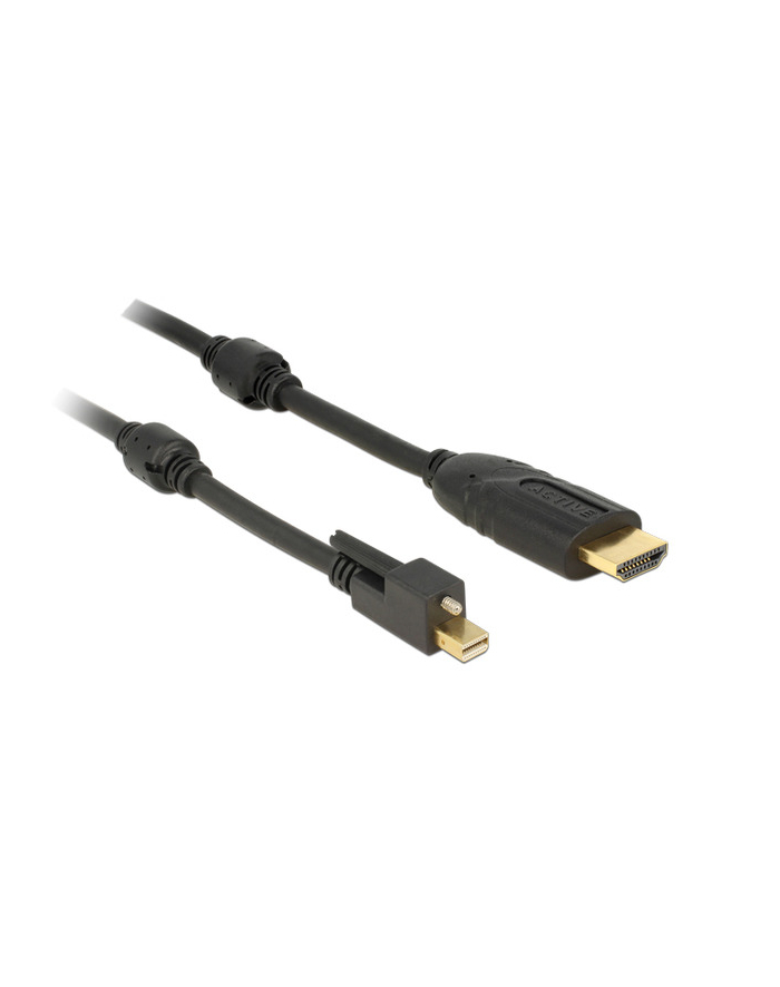 Delock miniDisplayPort na HDMI 2m Czarny 4K (83730) główny