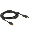 Delock miniDisplayPort na HDMI 3m Czarny (83731) - nr 4