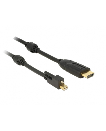 Delock miniDisplayPort na HDMI 3m Czarny (83731)
