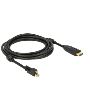 Delock miniDisplayPort na HDMI 3m Czarny (83731)