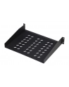 Digitus Półka do montażu stałego w szafach 483 mm Digitus DN-19-TRAY-2-55-SW (DN-19-TRAY-2-55-SW) - nr 2
