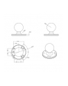 ram mounts RAM MOUNT Podstawa montażowa do powierzchni płaskiej   kulka  RAM-202U - nr 5