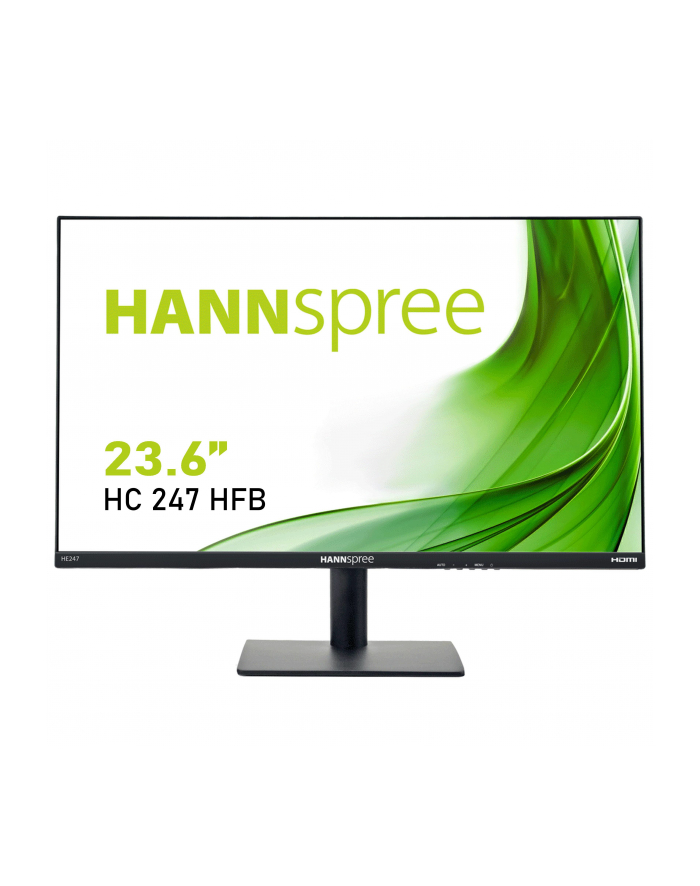HANNspree HE247HFB, LED - 24 - Kolor: CZARNY, FullHD, HDMI, VGA, IPS) HE247HFB główny