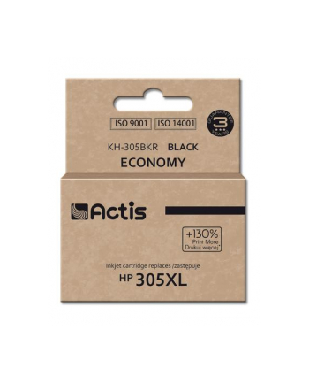 Tusz Actis KH-305BKR do drukarki HP; Zamiennik 3YM62AE; Standard; 20 ml; Kolor: CZARNY