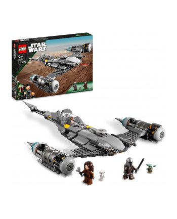 LEGO 75325 Star Wars The Mandalorian N-1 Starfighter Construction Toy (from The Book of Boba Fett Buildable Toy Set with Baby Yoda Figure)
