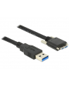 Delock Kabel USB 3.0 typu A męski USB 3.0 typu Micro-B męski ze śrubkami 2 m (83598) - nr 9