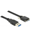 Delock 3.0 typu A męski  USB 3.0 typu Micro-B męski ze śrubkami 3 m (83599) - nr 13
