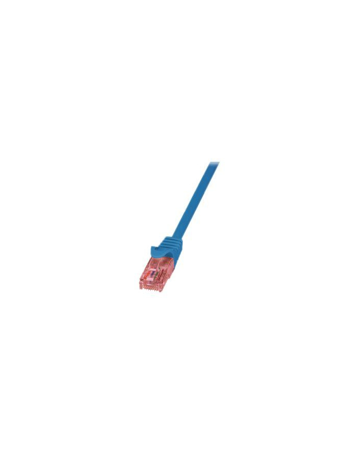 LogiLink Kabel Sieciowy Cat.6 U/UTP AWG 24/7 RJ45 1m Niebieski (CQ2036U) główny