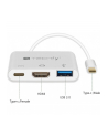 TECHLY Adapter USB-C Multiport na HDMI/USB-A 3.0/USB-C PD - nr 7