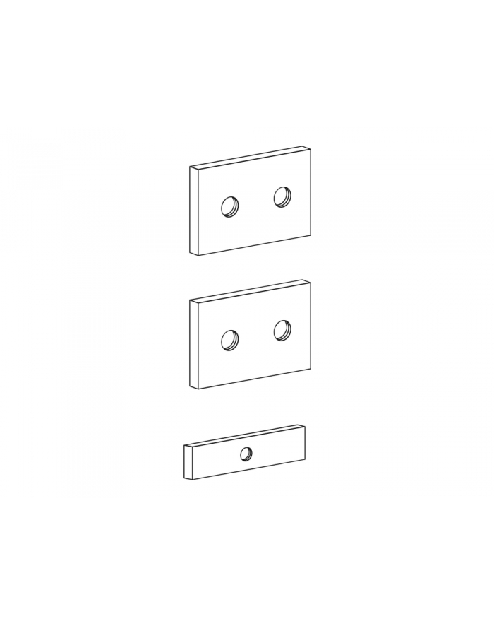 ERGOTRON TRACK MOUNT BRACKET KIT FOR CPU HOLD-ERS główny