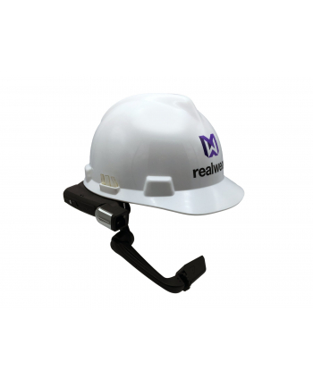 REALWEAR 3x Hard Hat Clips for MSA V-Gard Front Brim